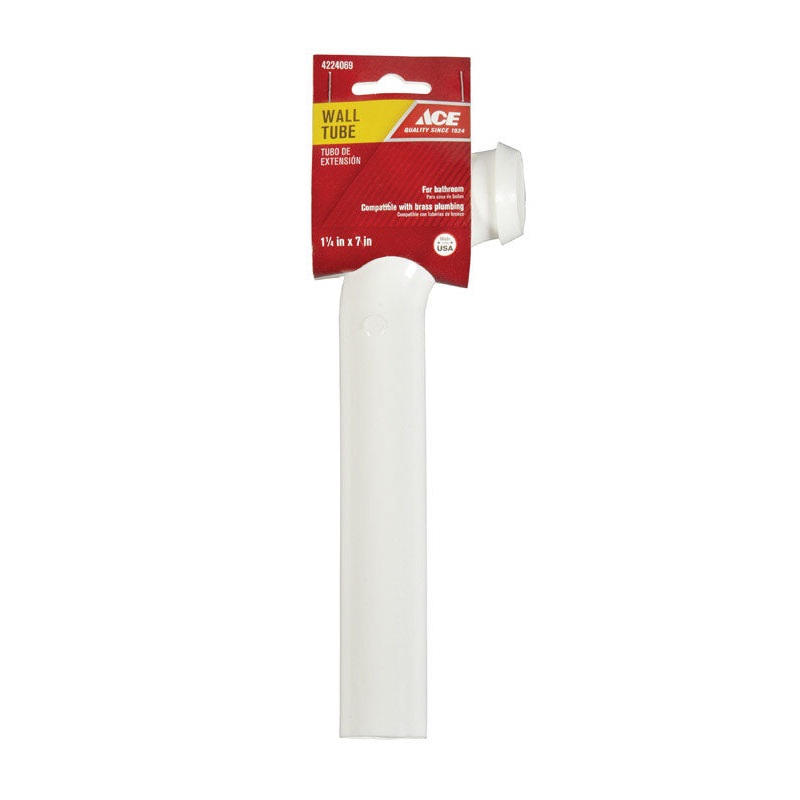 Ace 1-1/4 in. Dia. x 1-1/4 in. Dia. Slip To Slip Plastic Wall Bend