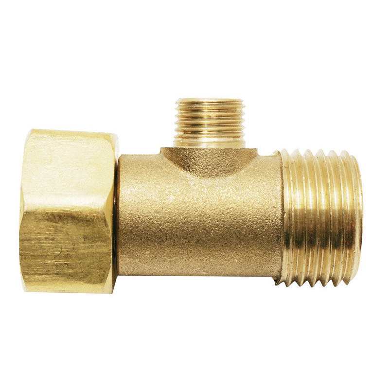 Ace 1/2 in. Dia. x 3/8 in. Dia. FIPT To Male Compression Brass Add A Tee Adapter