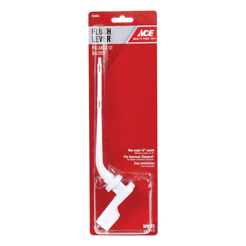 Ace Flush Lever 6 in. L Plastic
