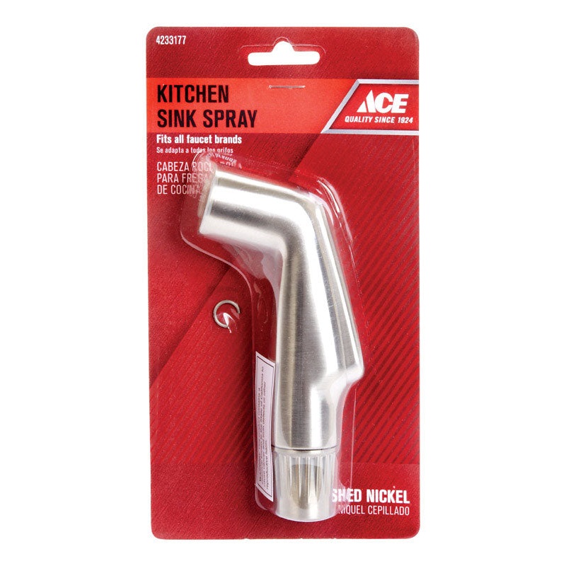 Ace Nickel Brushed Nickel Brushed Nickel Sink Spray Head All Faucet Brands