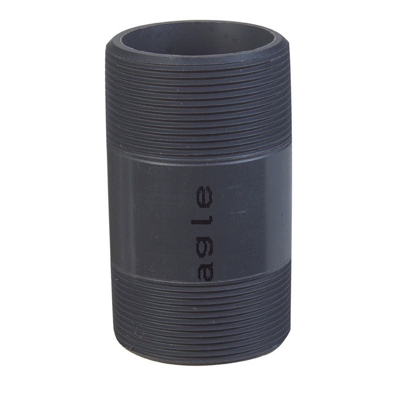 B & K Schedule 80 2 in. Dia. x 2 in. Dia. x 4 L MPT To MPT PVC Pipe Nipple