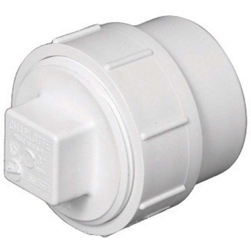 Charlotte Pipe 3 in. Spigot x 3 in. Dia. FPT PVC Pipe Adapter