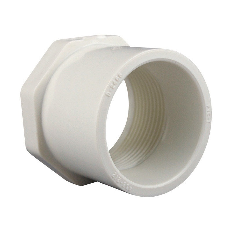 Charlotte Pipe Schedule 40 Spigot To FPT 1/2 in. Dia. x 1-1/2 in. Dia. PVC Reducing Bushing