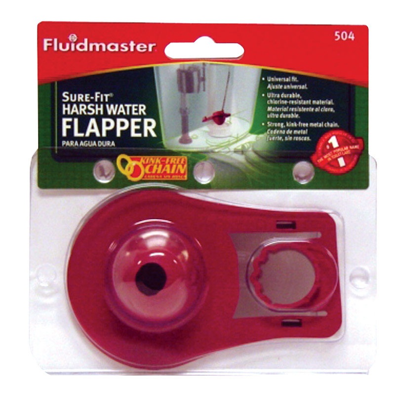 Fluidmaster Sure-Fit Flapper 6-1/8 in. H x 2 in. L Vinyl