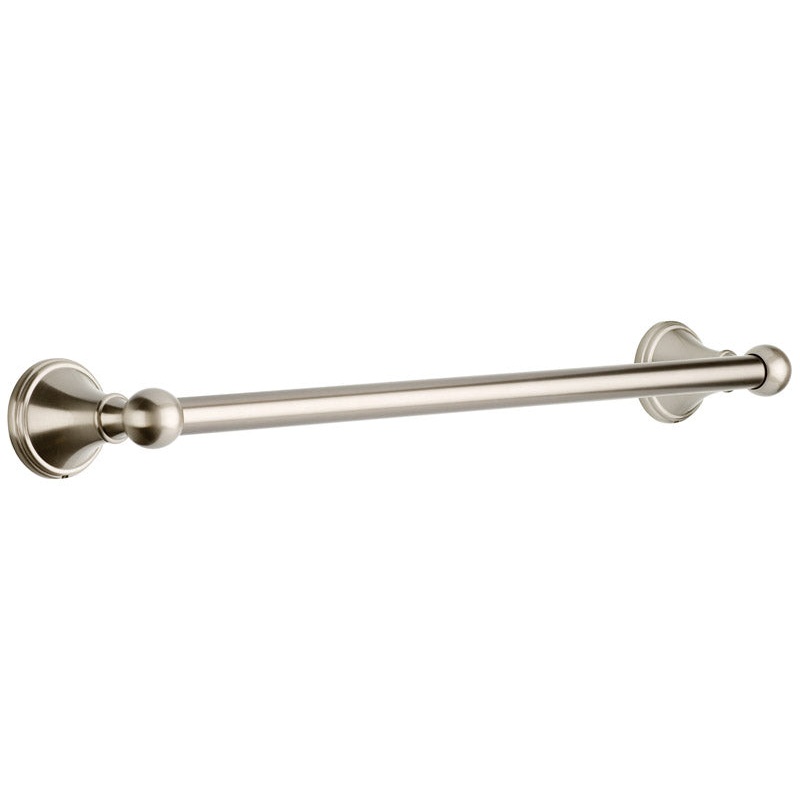 Franklin Brass Crestfield Satin Nickel Towel Bar 18 in. L Zinc