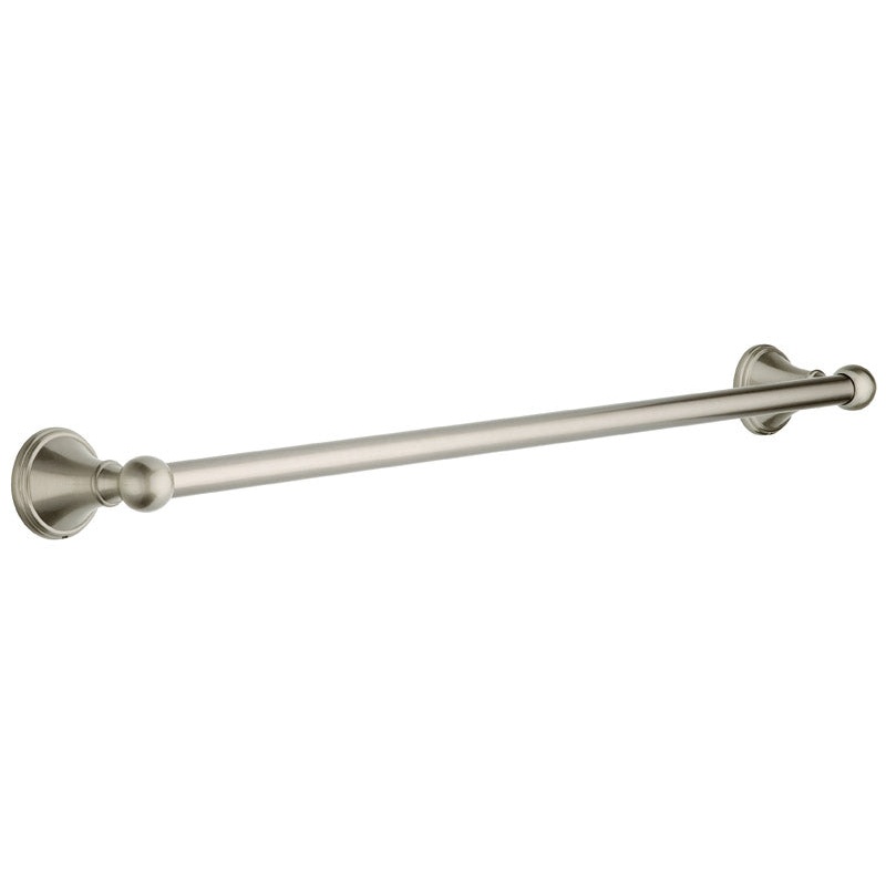 Franklin Brass Crestfield Satin Nickel Towel Bar 24 in. L Zinc