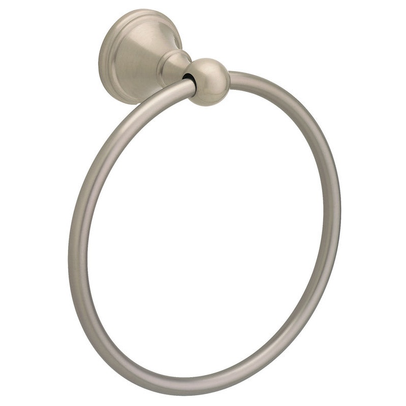 Franklin Brass Crestfield Satin Nickel Towel Ring Zinc