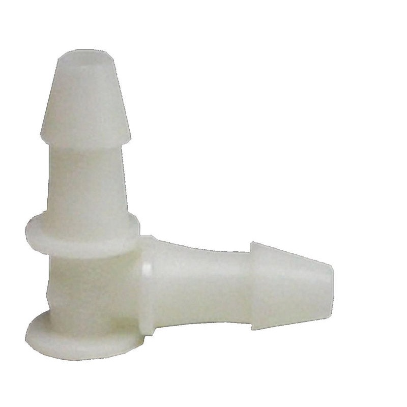 Green Leaf 1 in. Dia. x 1 in. Dia. Barb To Barb 90 deg. Nylon Elbow