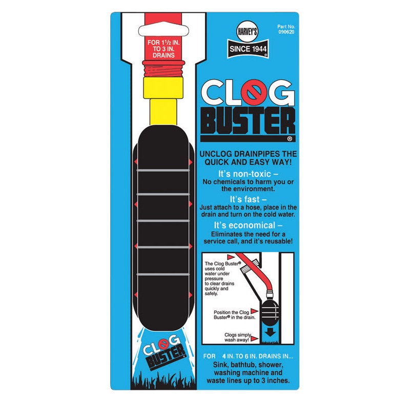 Harvey Clogbuster Drain Unclogger