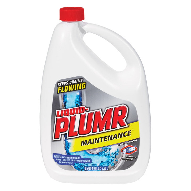 Liquid-Plumr Maintenance Clog Remover Liquid 80 oz.