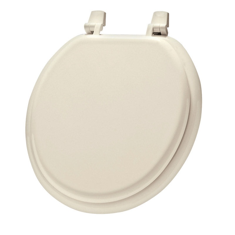 Mayfair Wood Toilet Seat Round Bone