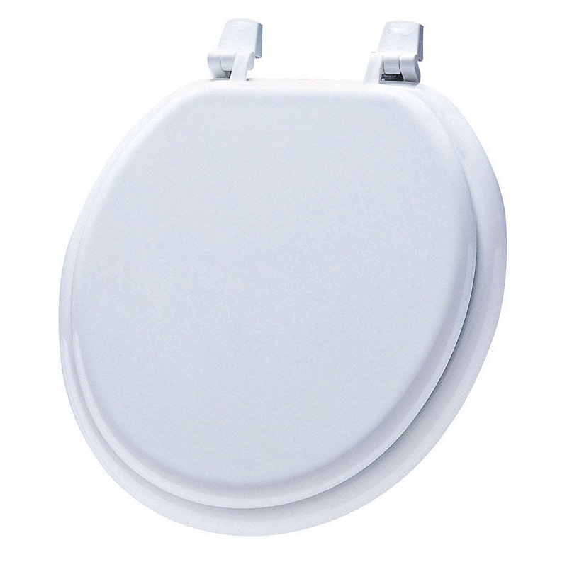 Mayfair Wood Toilet Seat Round White