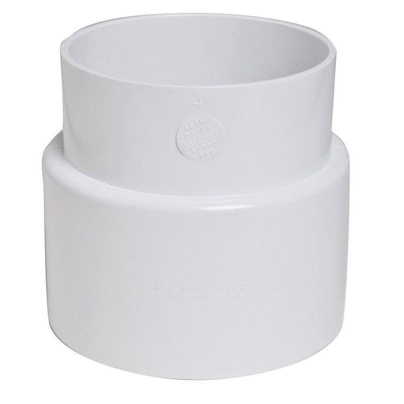 Plastic Trends 4 in. Dia. Hub PVC Hub Adapter