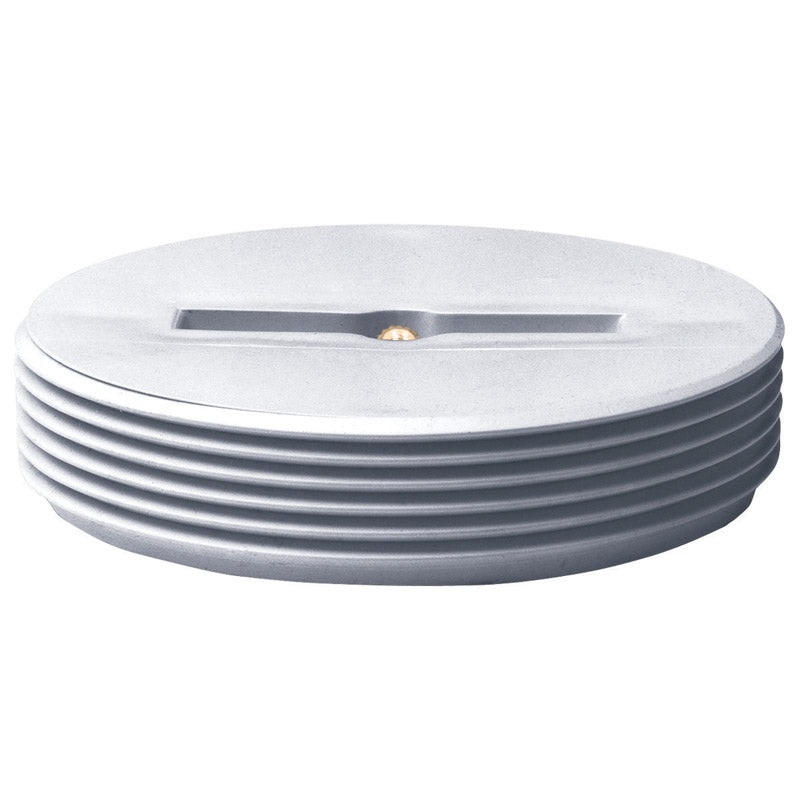 Sioux Chief 3-1/2 in. Dia. MPT PVC Recessed Plug