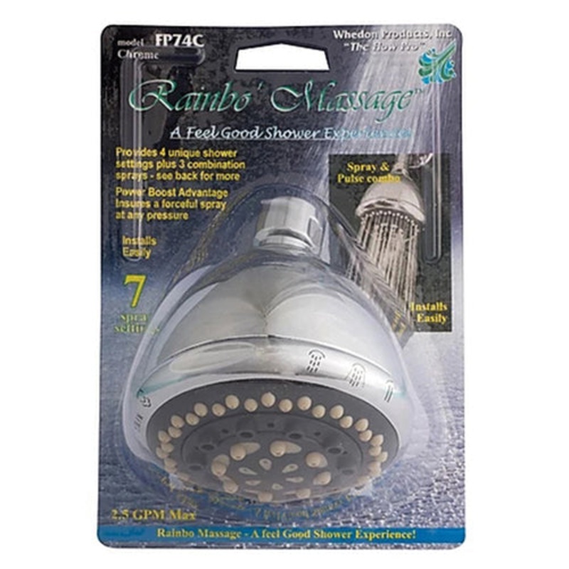 Whedon Showerhead 7 settings 2.5 gpm
