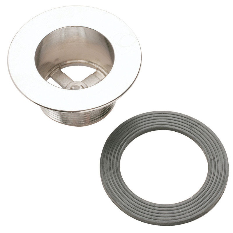 Ace 1-3/8 in. Dia. Bathtub Strainer Polished