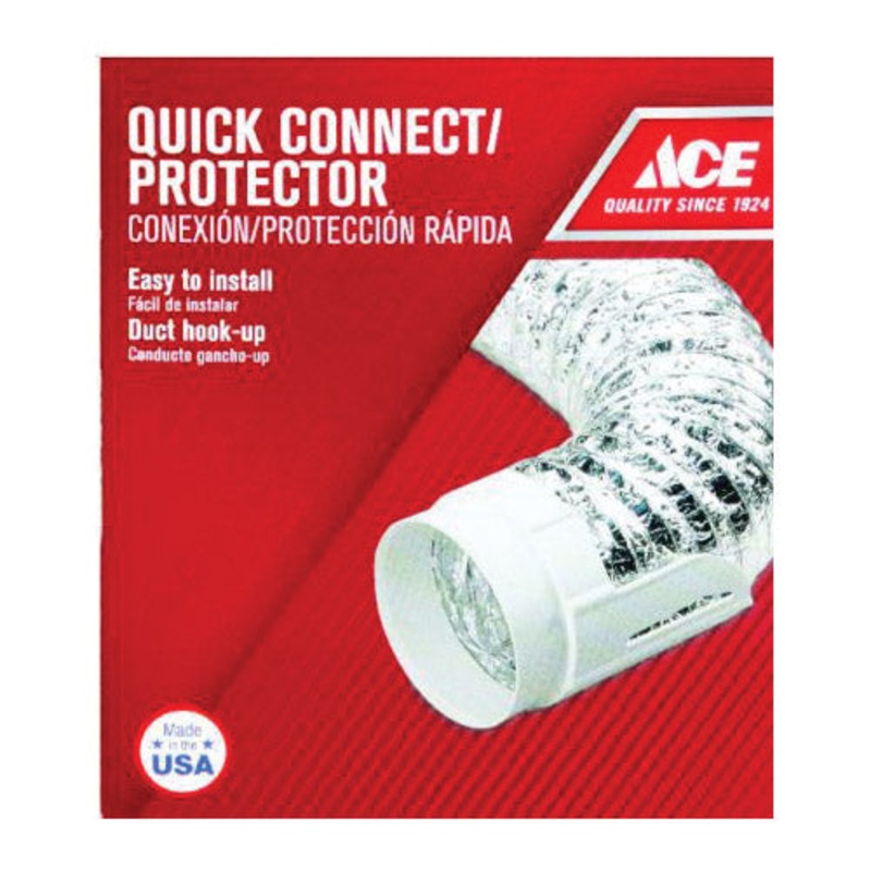 Ace 4 in. Aluminum Duct Protector