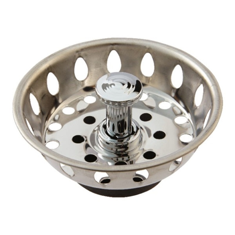 Ace Pop-In Sink Stopper Stainless Steel
