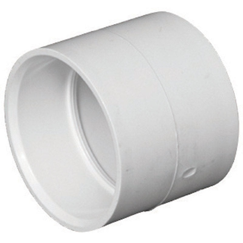 Charlotte Pipe Schedule 40 Hub To Hub 6 in. Dia. x 6 in. Dia. PVC Coupling