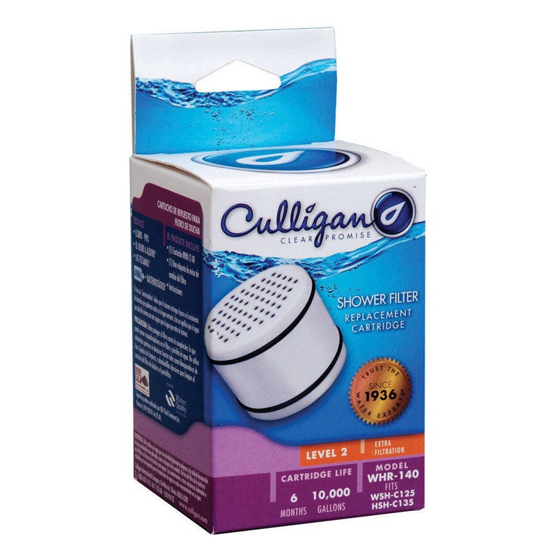 Culligan Clear Promise White Showerhead Filter