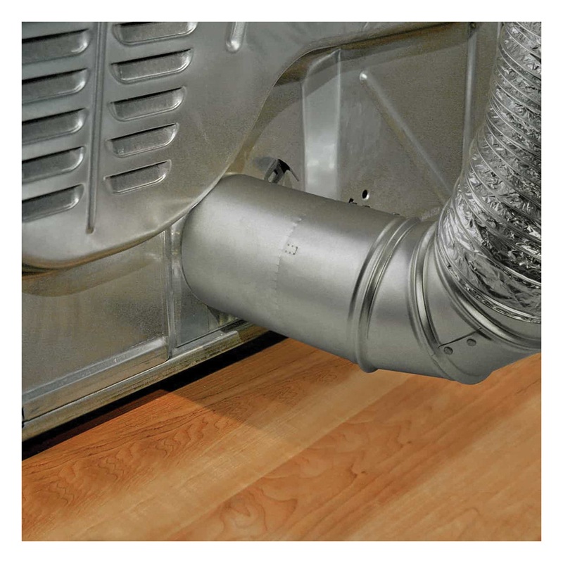 Deflect-O Jordan 4 in. Plastic Duct Coupler