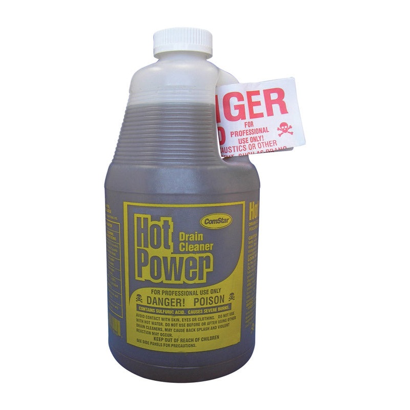 Hot Power Liquid Drain Cleaner 32 oz.