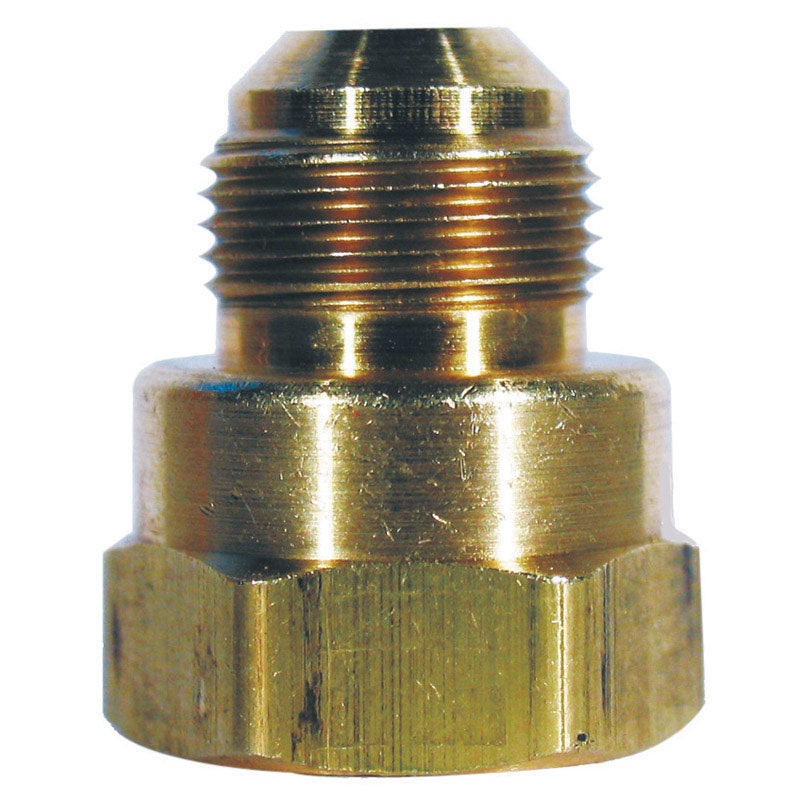 JMF 1/2 in. Dia. x 3/4 in. Dia. Flare To Female Brass Bulk