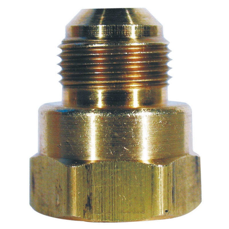 JMF 5/8 in. Dia. x 3/4 in. Dia. Flare To Female Brass Flare Adapter