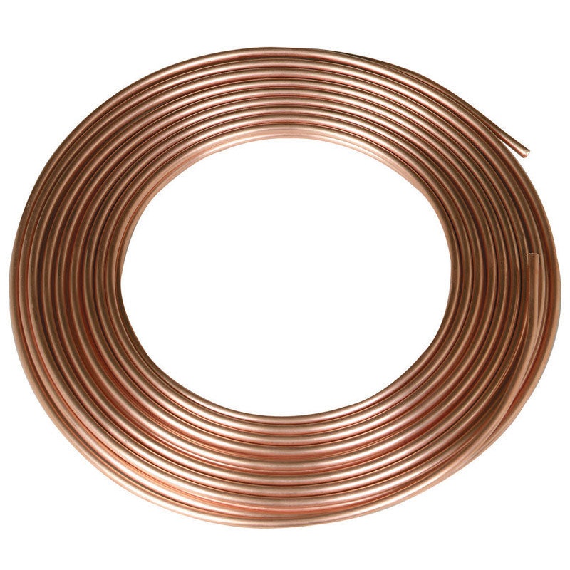 Reading Copper Refrigeration Tubing Type R 1/4 in. Dia. x 50 ft. L