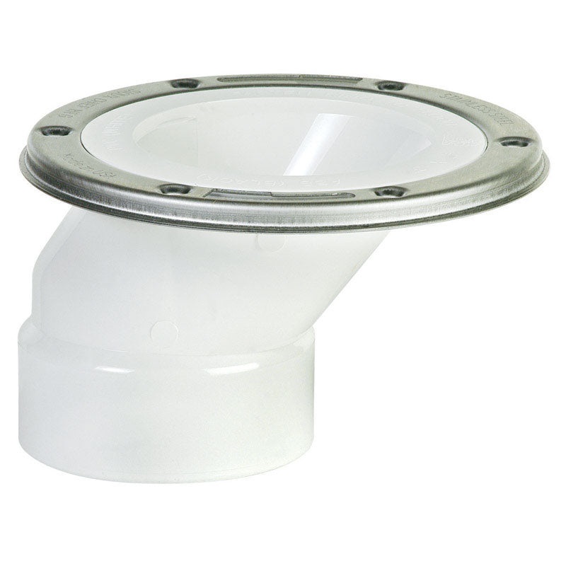 Sioux Chief FullFlush PVC Offset Closet Flange 3 in.