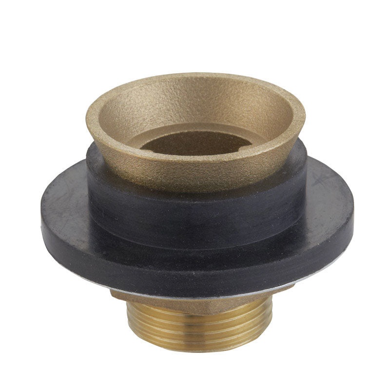 Ace Closet Spud 1 in. H x 3/4 in. L Brass