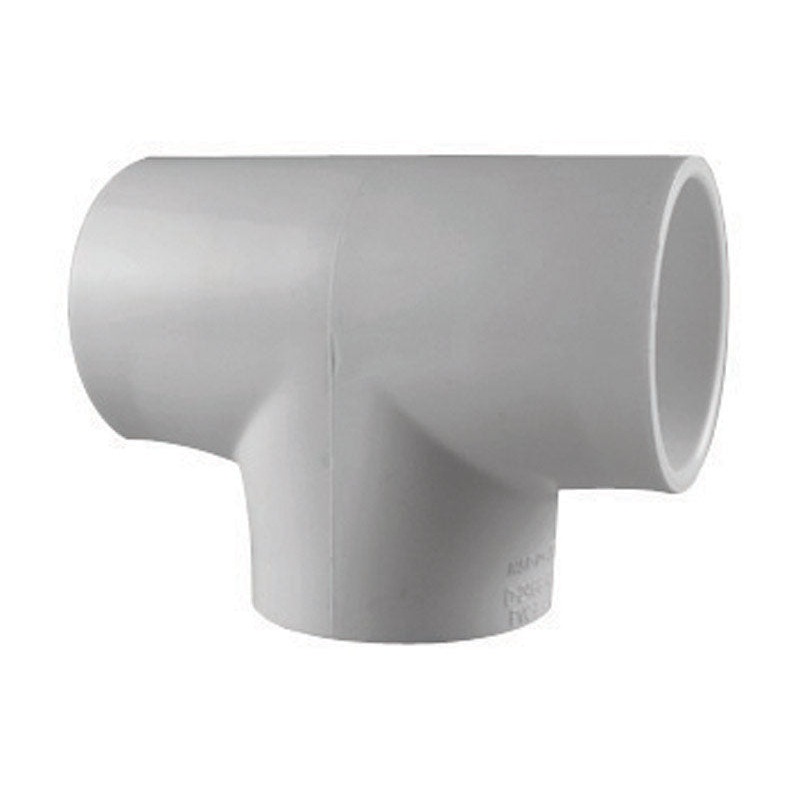 Charlotte Pipe 3 in. Dia. x 3 in. Dia. x 3 in. Dia. Schedule 40 Slip To Slip To Slip PVC Tee