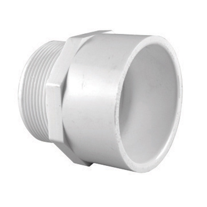 Charlotte Pipe 4 in. Dia. x 4 in. Dia. MPT To S Pipe Adapter