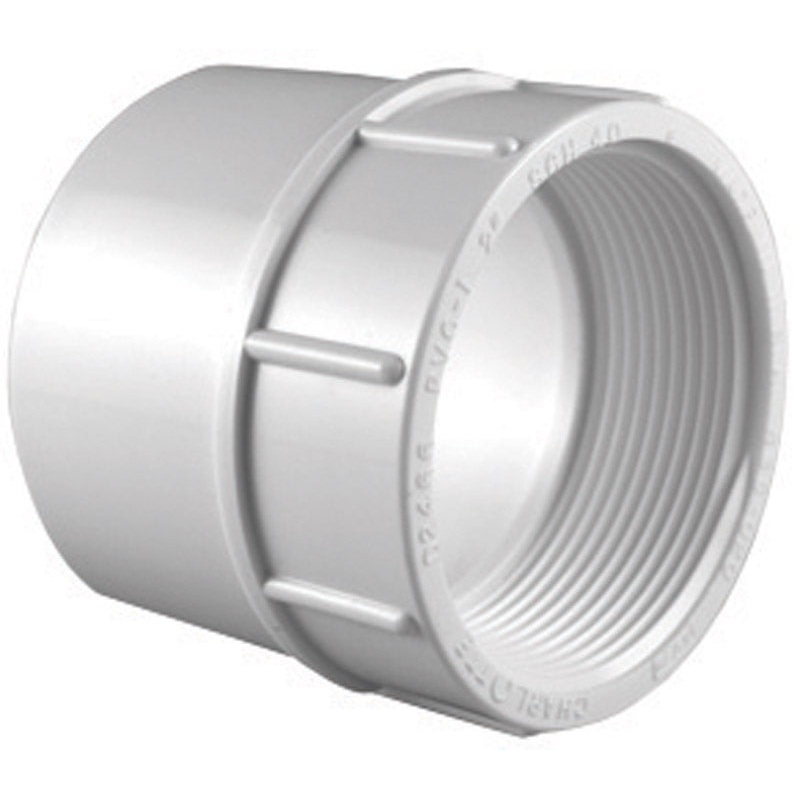 Charlotte Pipe 4 in. Dia. x 4 in. Dia. Slip To FPT Pipe Adapter