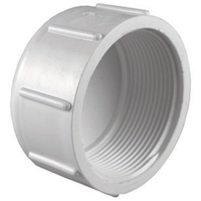 Charlotte Pipe Schedule 40 4 in. Dia. FPT PVC Cap