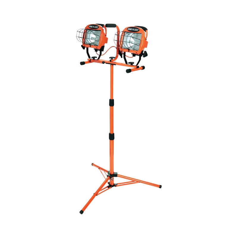Designers Edge 1000 watts Halogen Work Light with Stand