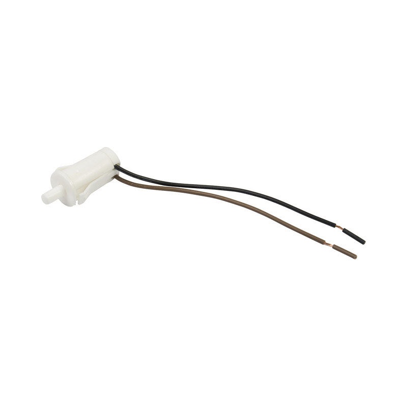 Gardner Bender 10 amps White Push Button Standard Momentary Switch Single Pole 1