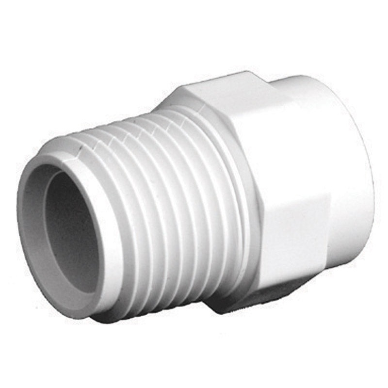KBI 1 Dia. x 1 Dia. MPT To Slip CPVC Male Adapter