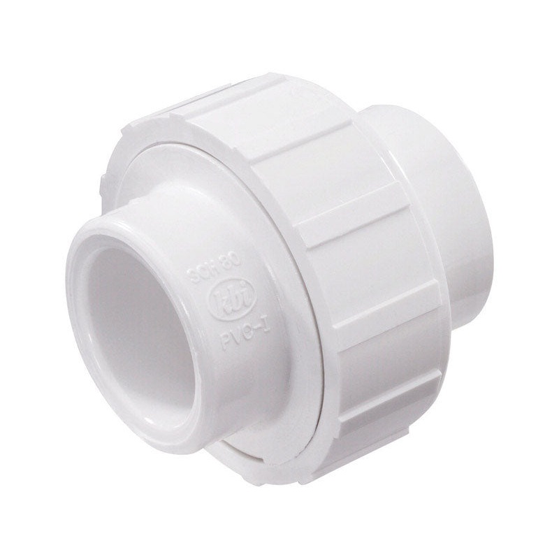 KBI Schedule 40 Slip To Slip 1-1/4 in. Dia. x 1-1/4 in. Dia. PVC Union