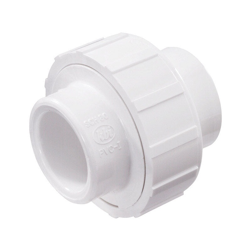 KBI Schedule 40 Slip To Slip 1 in. Dia. x 1 in. Dia. PVC Union