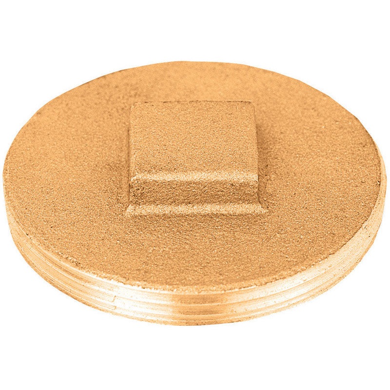 Sioux Chief 3-1/2 in. Dia. MIP Brass Replacement Plug