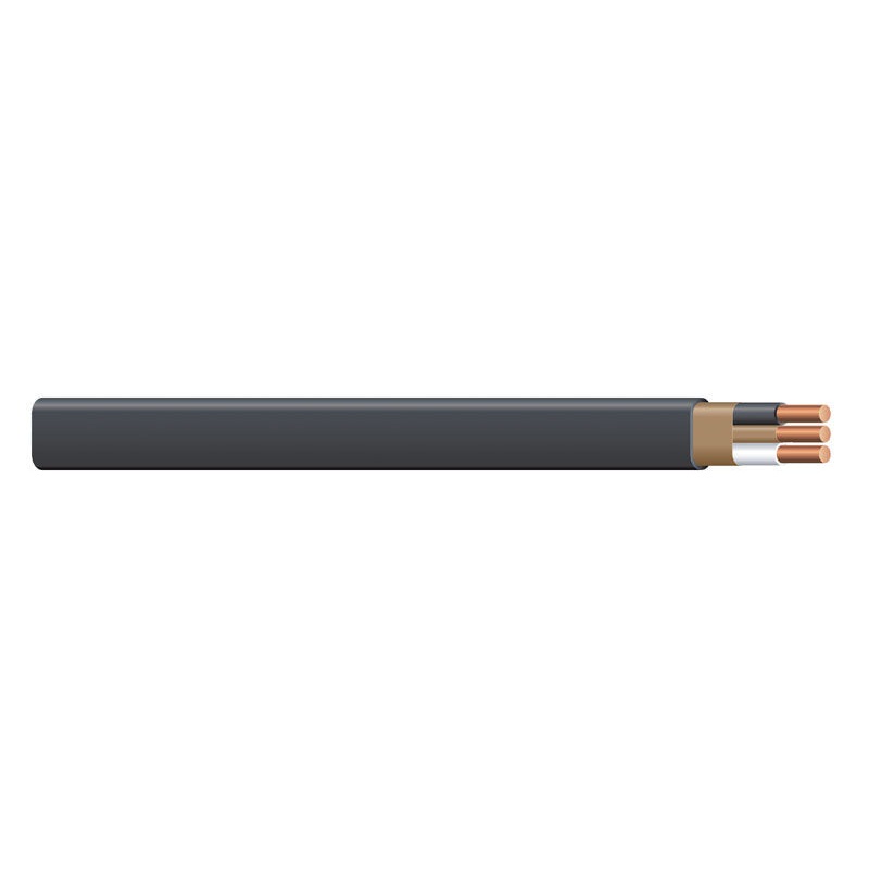 Southwire 8/2 Romex Type NM-B WG Non-Metallic Wire Black/White