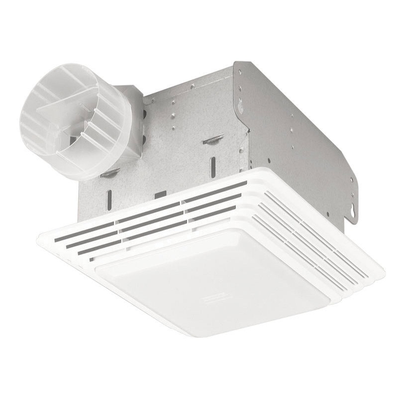 Broan Ventilation Fan and Light Combination Ceiling 10-5/8 in. D x 7-3/4 in. H x 11-1/8 in. W