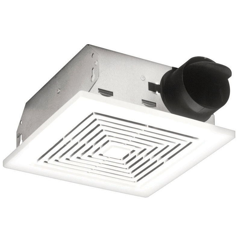 Broan Ventilation Fan Ceiling or Wall 9-1/4 in. D x 3-5/8 in. H x 9-1/2 in. W