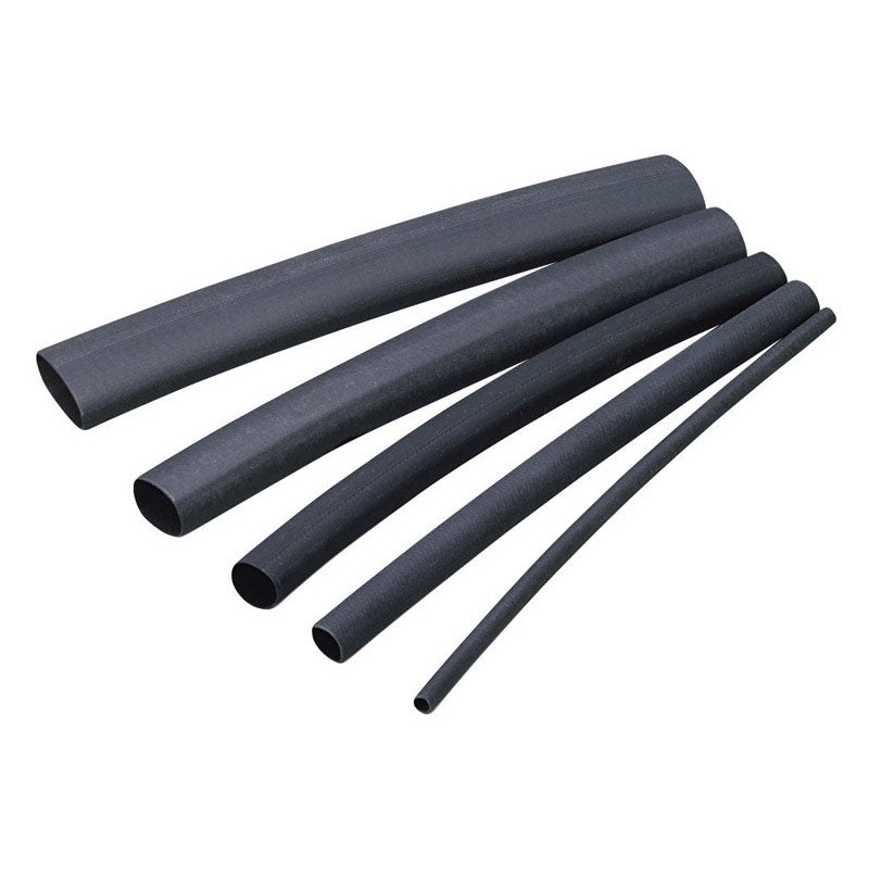 GB 3/8 in. Dia. Black Heat Shrink Tubing 3