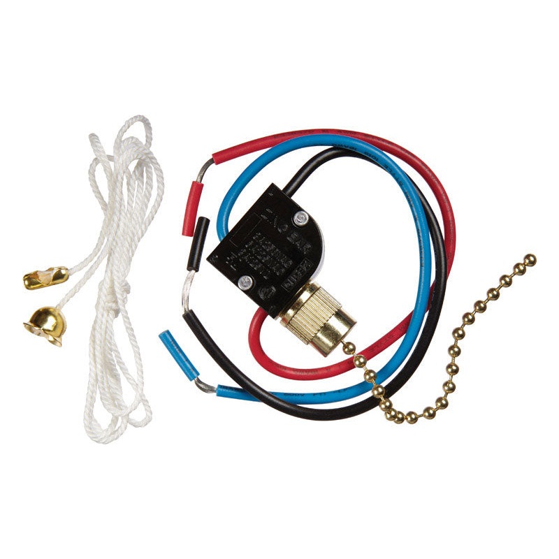 Jandorf 2 Brass Pull Chain Pull Chain Switch