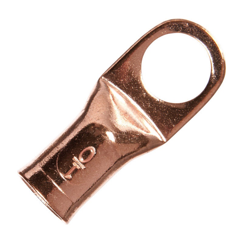 Jandorf Commercial Electrical Lug Uninsulated 1/0 AWG 1/2 in. Copper 1 pk