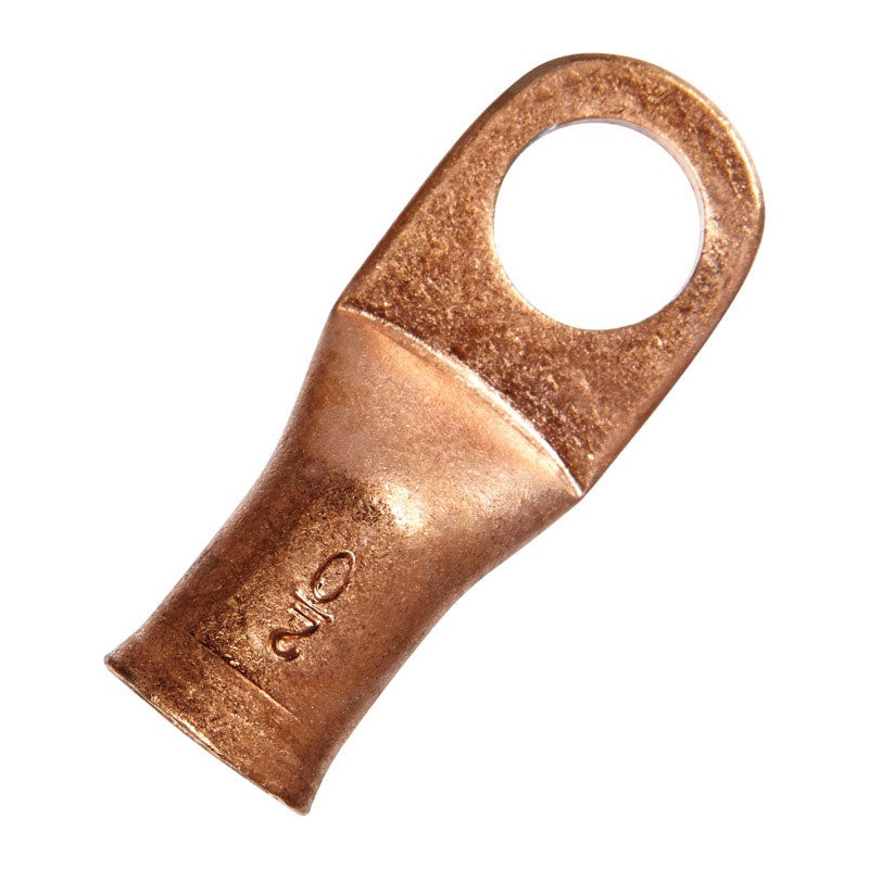 Jandorf Commercial Electrical Lug Uninsulated 2/0 AWG 1/2 in. Copper 1 pk
