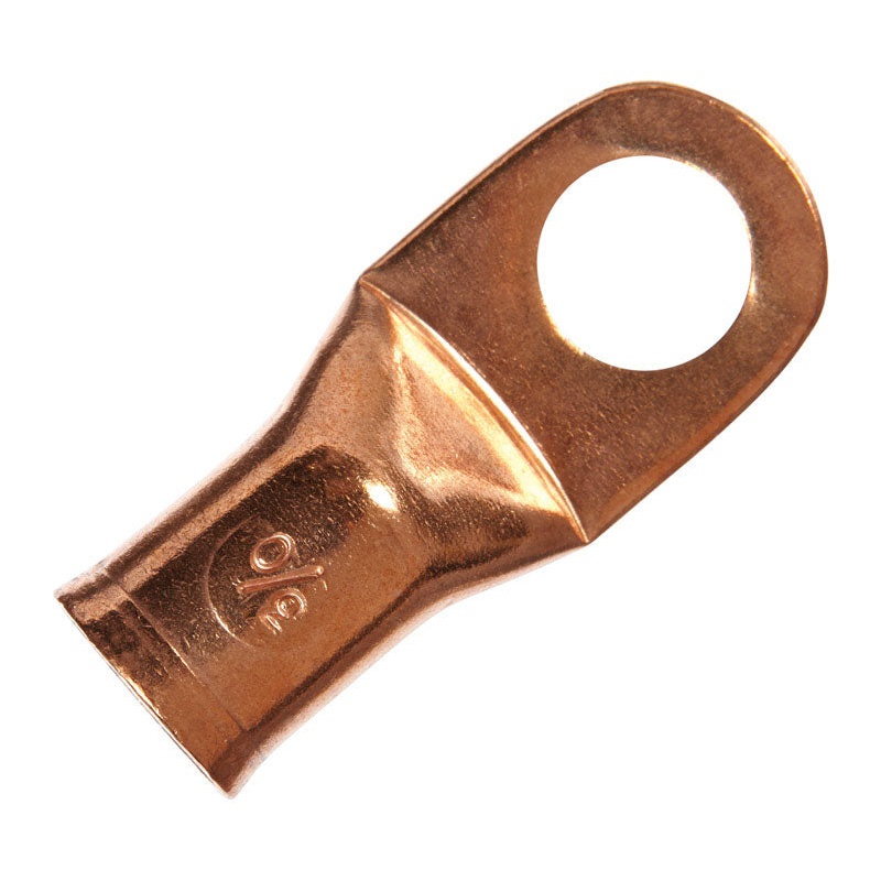 Jandorf Commercial Electrical Lug Uninsulated 3/0 AWG 1/2 in. Copper 1 pk