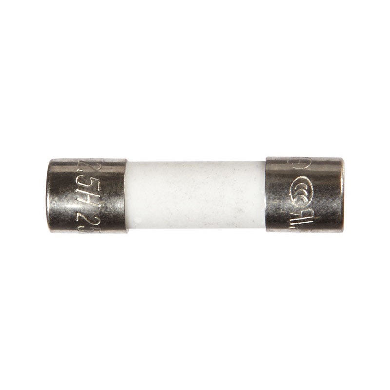 Jandorf Fast Acting Ceramic Fuse 2.5 amps 250 volts 5 mm Dia. x 20 mm L 2 pk For Max protection